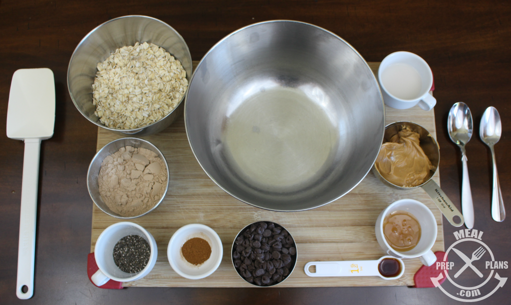 Ingredients for the Protein Energy Ball Recipe